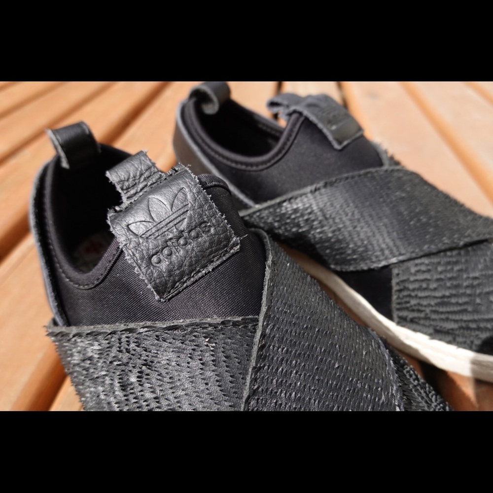 Adidas Superstar slip on women size 6.5 - Picture 7 of 9